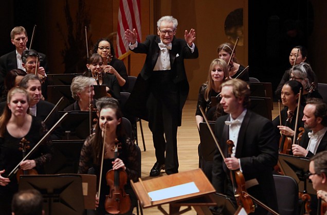91-year old Conductor Laureate Stanislaw Skrowaczewski